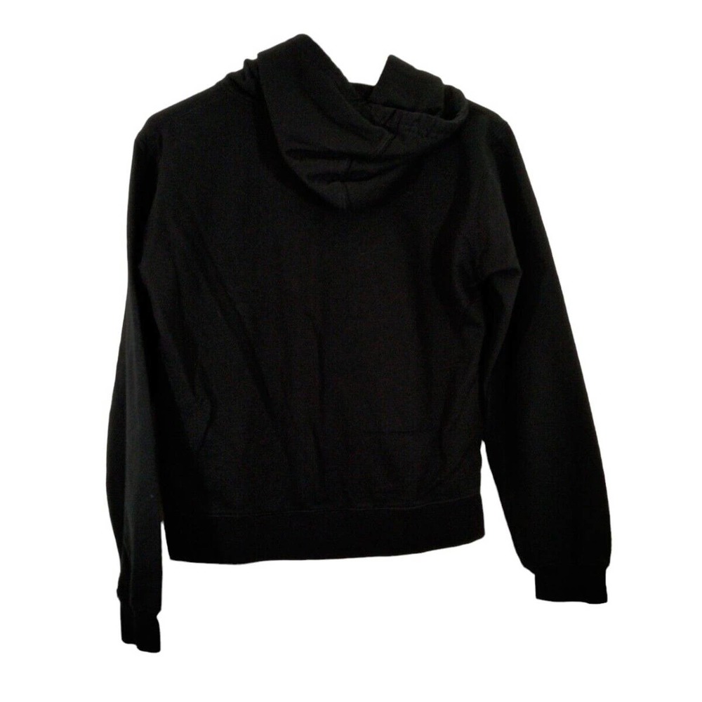 Clemson Youth Med Black Hoodie Pass-through Pocket Drawstring Football Victory - Picture 2 of 4